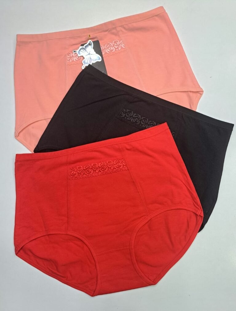 Full Cotton Panties (3Pcs)