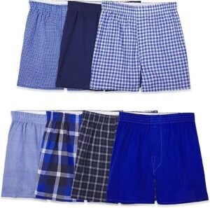 Checked Boxer