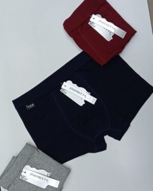 Big Plain Cotton Boxers