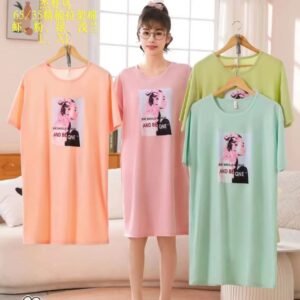 Ladies T-shirt Nightdress 002